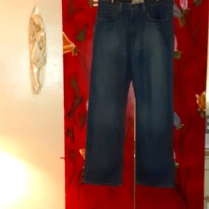 Men's Old Navy straight cut jeans blue denim barely worn